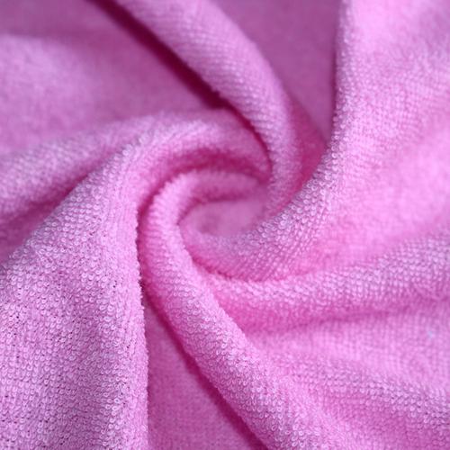 厂家货源直销布料批发染色纯色毛巾布匹涤纶面料绒布玩具布偶批.